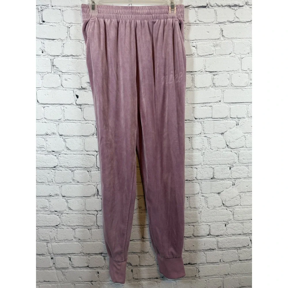 Nike‎ Velour Tracksuit Set Hoodie and Joggers Loungewear Matching Set Girls XL